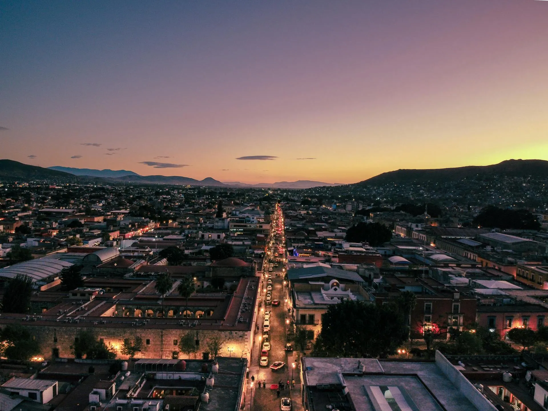 Panorámica de Oaxaca